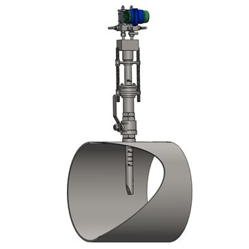 防堵式探針流量計(jì) 在線(xiàn)維護(hù) LC-BQS